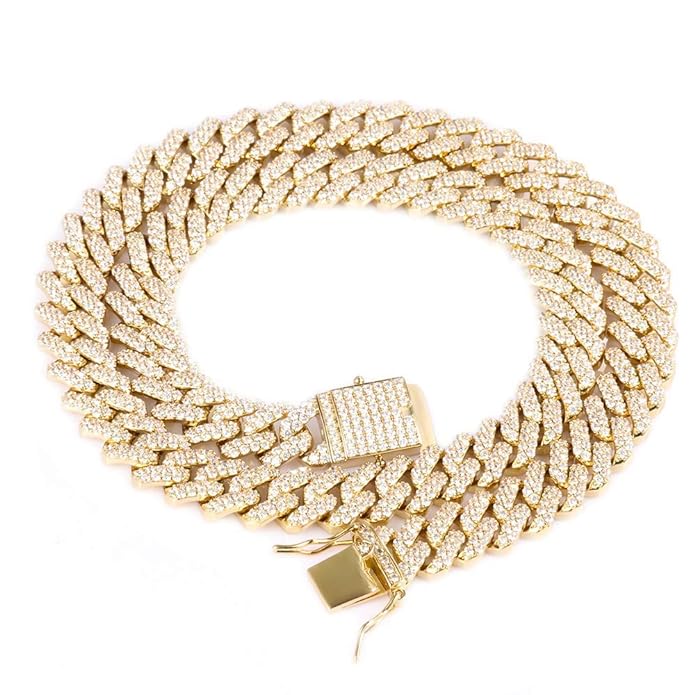 Stan Chain Cuban Link Chain for Men Women girls gents Miami Necklace