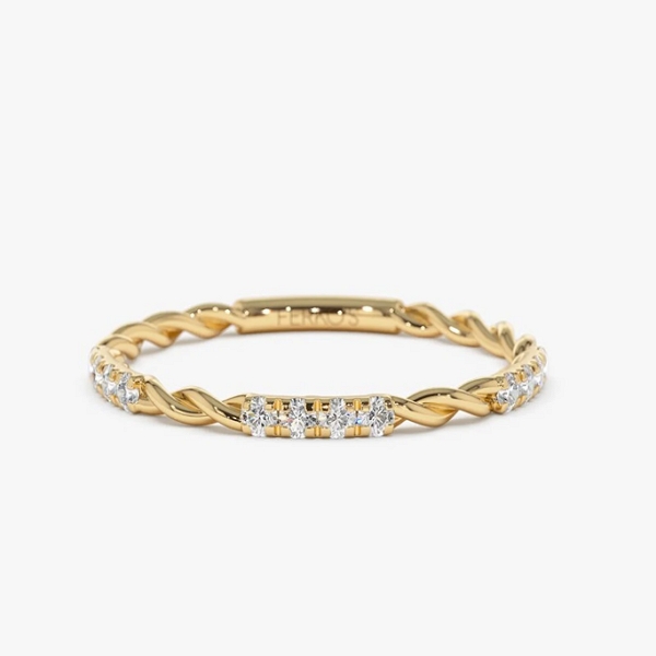 Diamond Stacking Ring for Woman