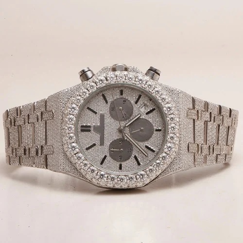 Diamond Audemars Piguet Royal Oak 41mm - Stainless Steel - Index Dial